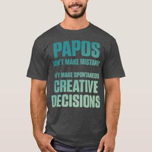 T-shirt Papo grand-père faire grand-père Fête des pères
