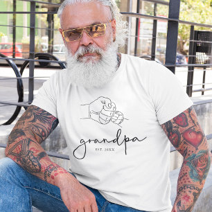 T-shirt Papou Fist Pump Fête des Pères