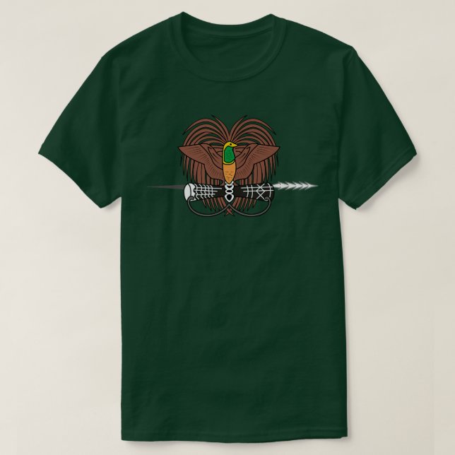T-shirt Papouasie Nouvelle-Guinée (Design devant)