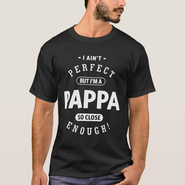 T-shirt Pappa parfait (Devant)
