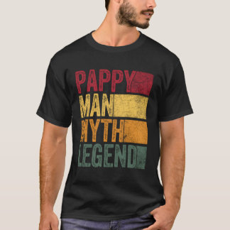 T-shirt Pappy The Man The Myth The Legend Fête des pères G