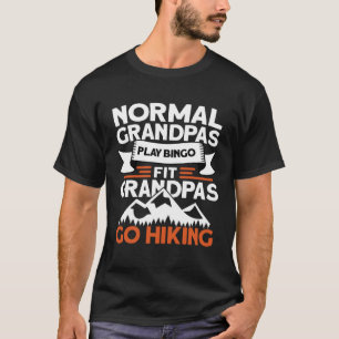 T-shirt Papy en forme partent en randonnée Randonneurs r