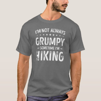 T-shirt Papy grincheux drôle randonnée en famille