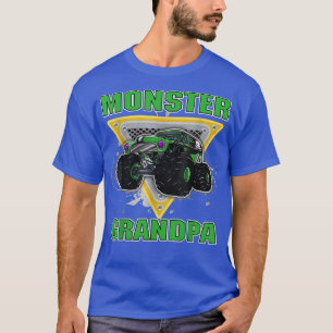 T-shirt Papy Monstre Monster Truck Est Ma Marmelade Grand-