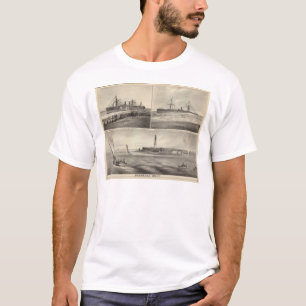 T-shirt Paquebot Amerique d'admission de Barnegat