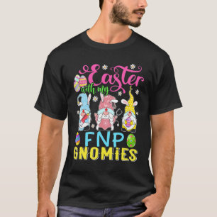 T-shirt Pâques Avec Mon Pnp Gnomies Infirmière Gnome Jour 