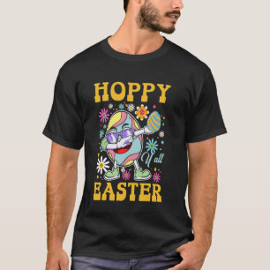 T-shirt Pâques Cool Hoppy Yu2019all Dabbinu2019 Œuf