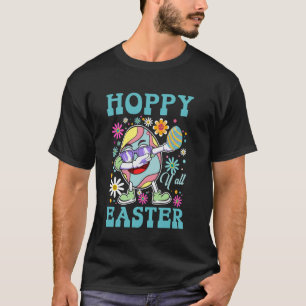 T-shirt Pâques Cool Hoppy Yu2019all Dabbinu2019 Œuf