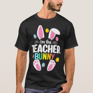 T-shirt Pâques Enseignant Bunny Ears Enseignant Vie Pâques