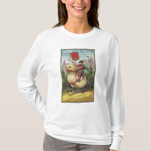 T-shirt Pâques GreetingsPrince placé sur un poussin