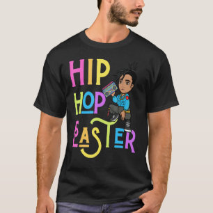 T-shirt Pâques Hip hop Danse Amour Dab Vacances Amusants E
