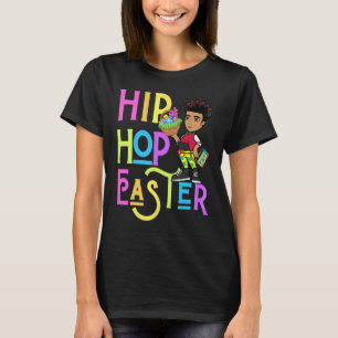 T-shirt Pâques Hip hop Danse Amour Dab Vacances Amusants E