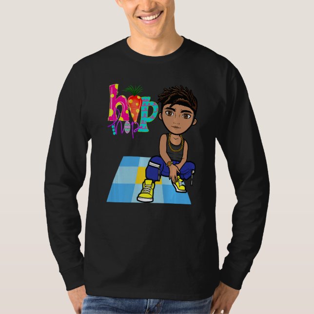 T-shirt Pâques Hip hop Danse Amour Dab Vacances Amusants E (Devant)