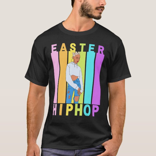 T-shirt Pâques Hip hop Danse Amour Dab Vacances Enfants G (Devant)