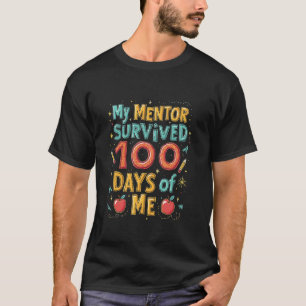 T-shirt Pâques Mon Mentor A SURVÉCU 100 JOURS De Reconnais