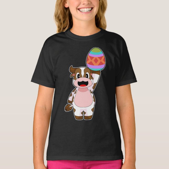 T-shirt Pâques œuf de Pâques (Devant)