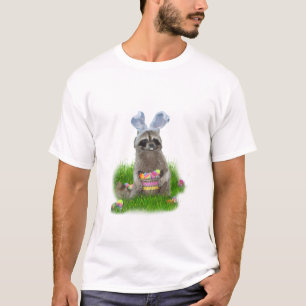 T-shirt Pâques Raccoon Bandit