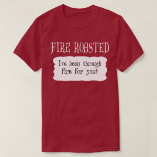 T-shirt Paquet chaud torréfié FEU Halloween Costume Taco