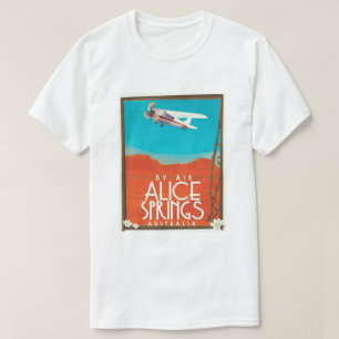 T-shirt Par avion - Alice Springs Australie