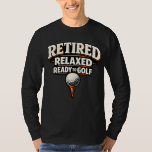 T-shirt Par de golf Let's Tee sur le parcours de golf