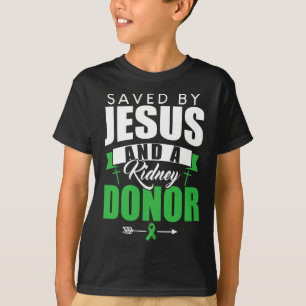T-shirt Par Jésus Et Un Donateur De Rein Citation De Trans