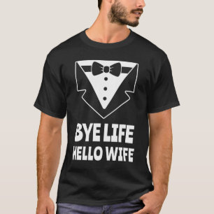 T-shirt Par l'enterrement de vie de jeune garçon d'épouse