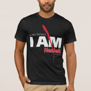 T-shirt Par ses rayures JE suis guéri