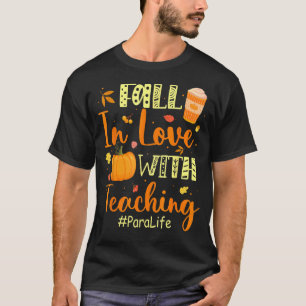 T-shirt Para Life Tombe Amoureux De L'Enseignement Vibes D