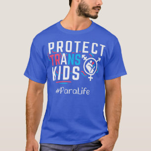 T-shirt Para Protéger les enfants trans Transgenre LGBT Pr