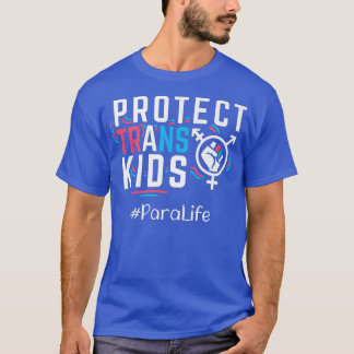 T-shirt Para Protéger les enfants trans Transgenre LGBT Pr