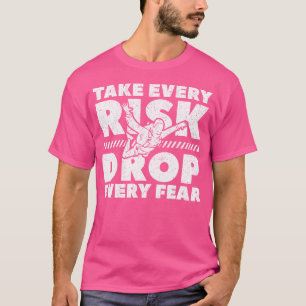 T-shirt Parachutage Skydiver Airmen Parachutiste Skydiving