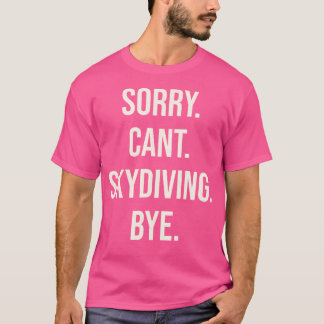 T-shirt Parachute Et Jumelage Jumelage Jour Skydiving