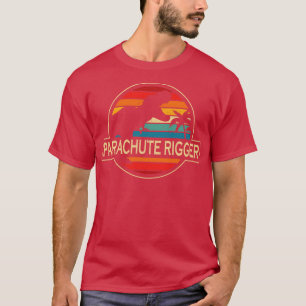 T-shirt Parachute Rigger Dinosaur