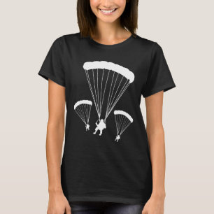 T-shirt Parachute Skydive Extrem Sport Skydive Paraglidi