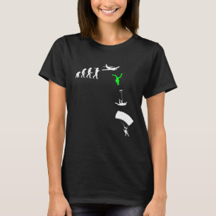 T-shirt Parachute Skydive Parachute Libre Descendre