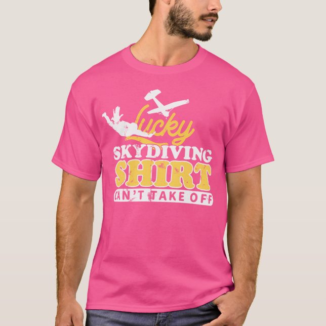 T-shirt Parachute Skydiver (Devant)