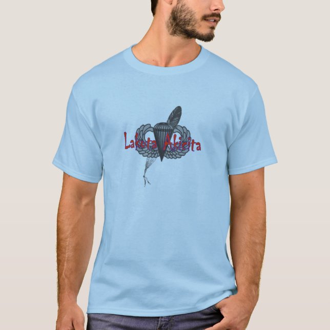 T-shirt Parachutiste de Lakota Akicita (Devant)