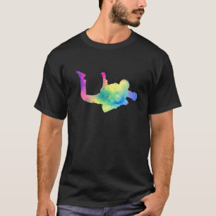 T-shirt Parachutiste de saut en parachute passionné de spo