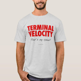 T-shirt Parachutiste de vitesse terminale