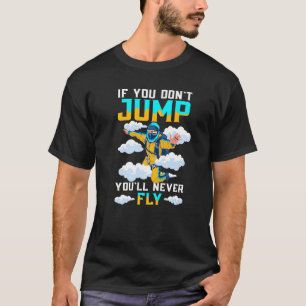 T-shirt Parachutiste & Parachutisme Saut en parachute Par
