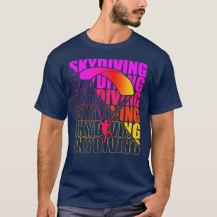 T-shirt Parachutiste parachutiste Skydive idée cadeau s