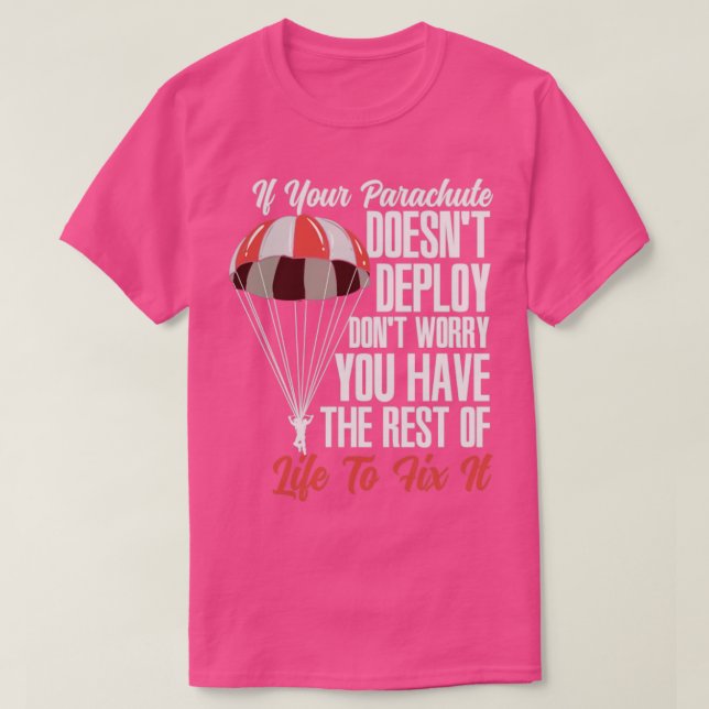 T-shirt Parachutiste Skydive Extreme Air Sports3 (Design devant)