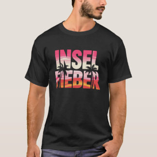 T-shirt Paradis de plage Fieber Insel Vacances Coucher de