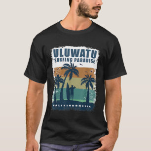 T-shirt Paradis de surf Uluwatu Cadeau de surf Indonésie