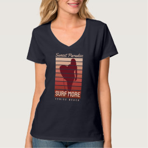 T-shirt Paradis du Surf Venice Beach Art