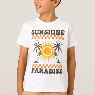 T-shirt Paradis Ensoleillé Vibrations D'Été Voici Le Solei