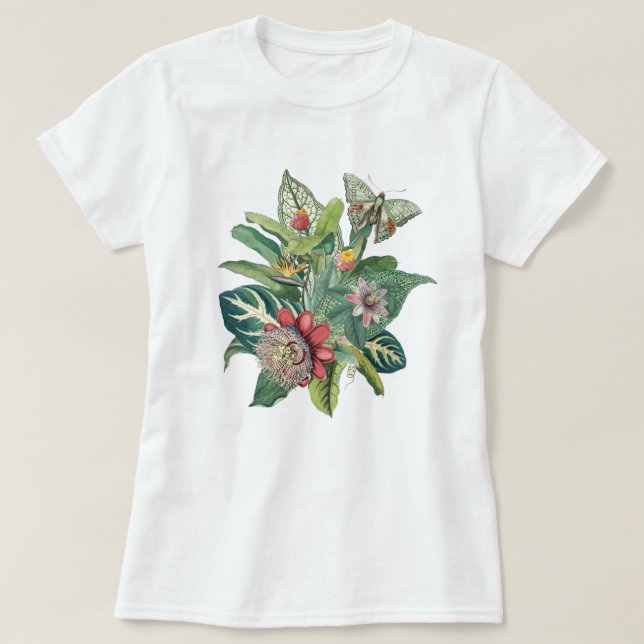 T-shirt Paradis tropical (Design devant)