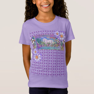 T-shirt paradis violet