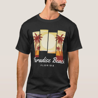 T-shirt Paradise Beach Floride