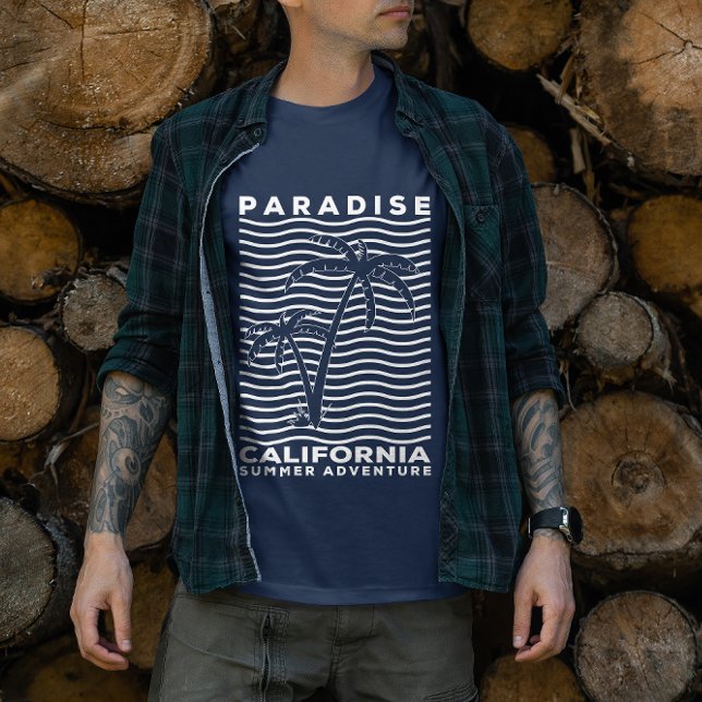 T-shirt Paradise California Beach Summer Adventure (Paradise California Summer adventure)